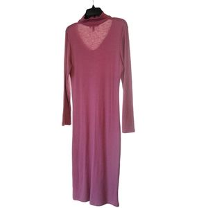 NWOT planet gold midi dress with chest cut out